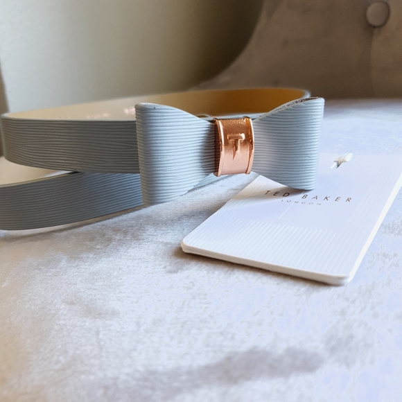 Ted Baker Accessories - 🍒NWT🍒 TED BAKER LEATHER BOW BELT